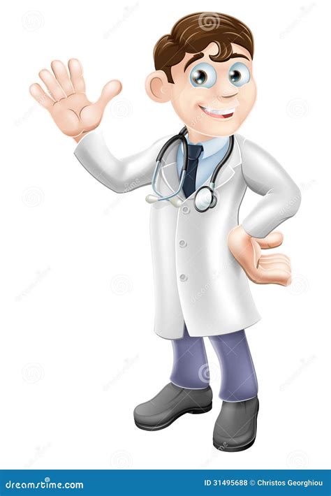 Cartoon Doctor Stock Vector Illustration Of Isolated 31495688