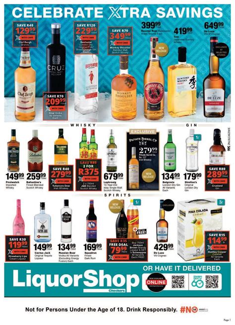 Checkers Liquor Kwazulu Natal Celebrate Xtra Savings 24 February 8 March 2023 —za