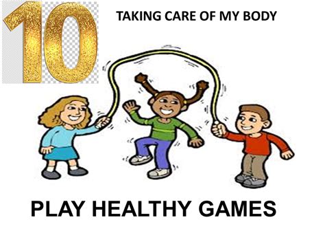 Tomidigital Healt And Life I Take Care Of My Body First Grade