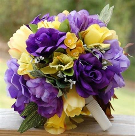 100 Stunning Bouquet Bridal Ideas With Purple Colors Vis Wed Yellow