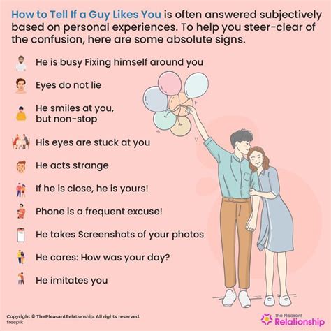 how to tell if a guy likes you 60 signs and 10 signs he doesn t like you a guy like you