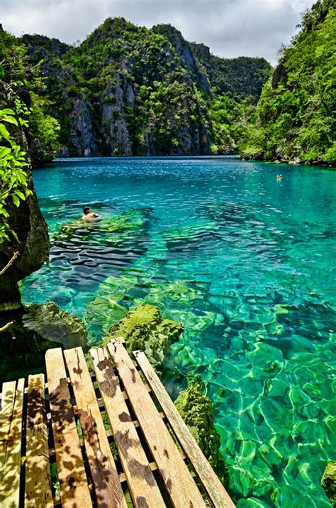 Kayangan Lake Coron Islands Palawan Philippines Holidayspots4u