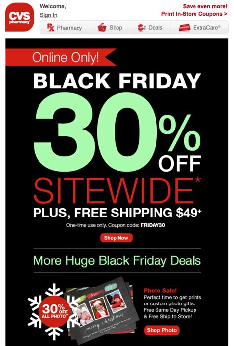 What Time Can I Order Black Friday Online At Kmart - CVS Pharmacy Black Friday 2018 Sale & Ads | Blacker Friday