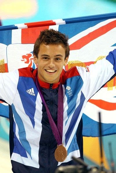 Great Britains Diving Sensation Tom Daley Competes In The Mens 10m