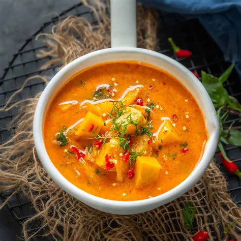 Pumpkin Curry Recipe Thai Paul Tillman