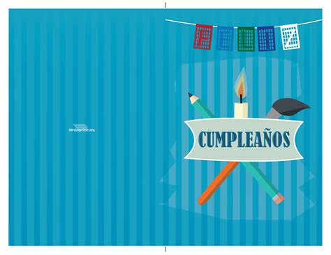 Tarjeta Para Imprimir De Feliz Cumpleaños Tarjetas Para Imprimir