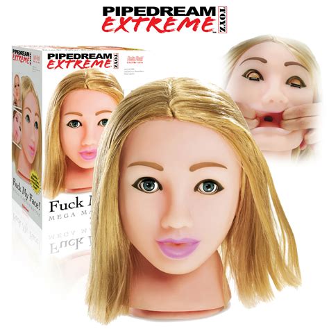 Extreme Toyz Fuck My Face Masturbator Sex Toy Real Silicone Face Women Head Men Ebay
