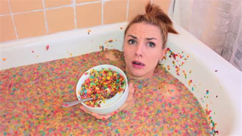 Fruity Pebbles Bath Time Youtube