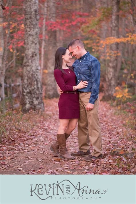 Stunning Fall Red River Gorge Engagement Session Red River Gorge Red
