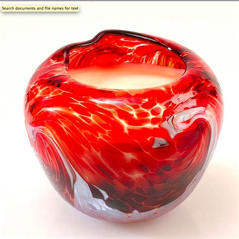 Laguna Candles Heirloom Candle In Hand Blown Vessel 125 Artisan