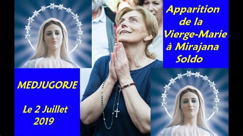 Apparition De La Vierge Marie 2019 - Apparition de la Vierge Marie à Medjugorje 02 07 2019 - YouTube