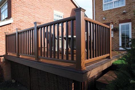 Wood is the most commonly used material for if you paint the handrail and railing, use an oil based paint because it better withstands dirt and harsh weather. Trex railing | Arbordeck