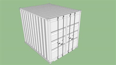 10ft Shipping Container 3d Warehouse