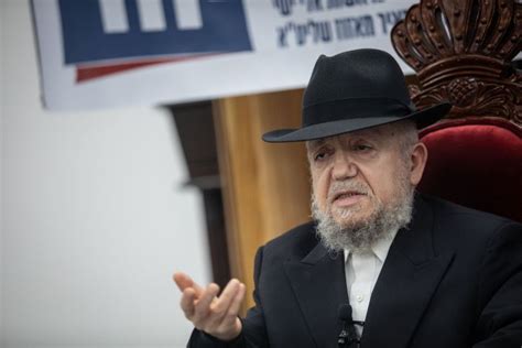 Israel Top Ultra Orthodox Rabbi Calls For Death Of Nazi Ministers