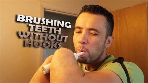 Brushing Teeth Without Hands And Without Prosthesis Youtube