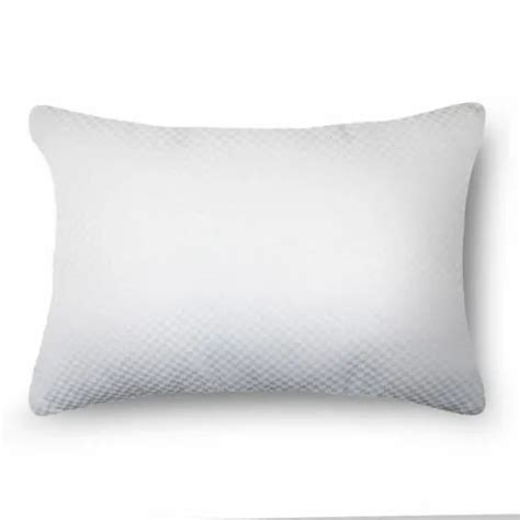 Polyester Fibre Plain White Fiber Pillows Shape Rectangular At Rs 300piece In Pune