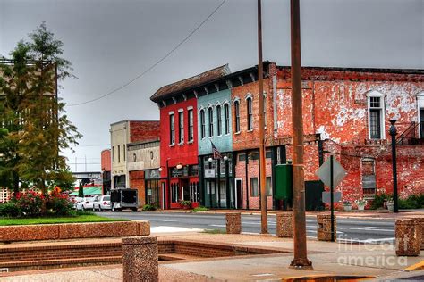 Downtown Monroe Business District Photograph By Ester Rogers