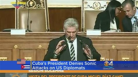 Sonic Attacks On Us Diplomats Denied By Cubas President Youtube