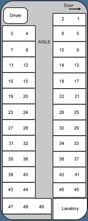 Greyhound Bus Seating Chart