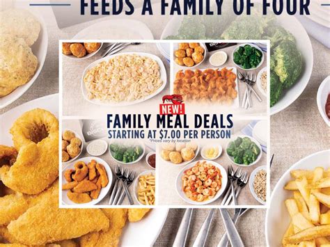 To use a fast food coupon, check the store coupon for product exclusions, copy the related promo code for. Red Lobster Debuts New Family Meal Deals - Chew Boom