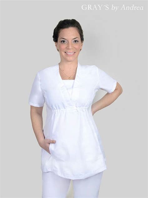 Modelo 4201e Blanco Completo ♥ Uniformes De Enfermería Uniformes De