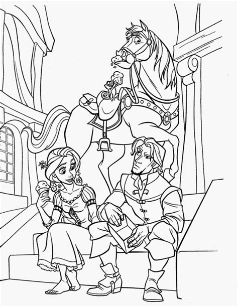 Download and print these great activity sheets from disney's tangled movie featuring rapunzel and flynn rider. Coloring Pages: "Tangled" Free Printable Coloring Pages of ...