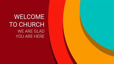 Welcome To Church Template Postermywall