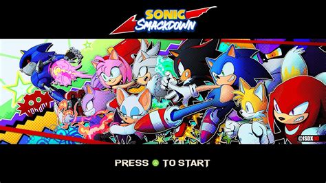 Sonic Smackdown The Sonic Fighting Game That We Deserve Youtube