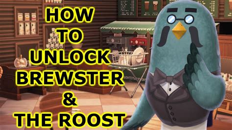 How To Unlock Brewster And The Roost In Animal Crossing New Horizons 2