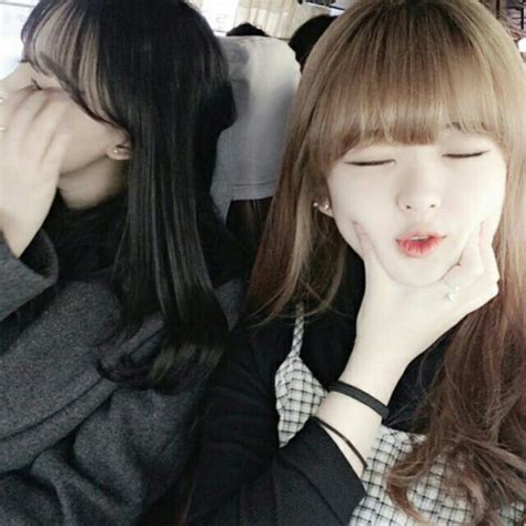 lesbian ulzzang tumblr casais lésbicos fofos casal ulzzang coreana fofa