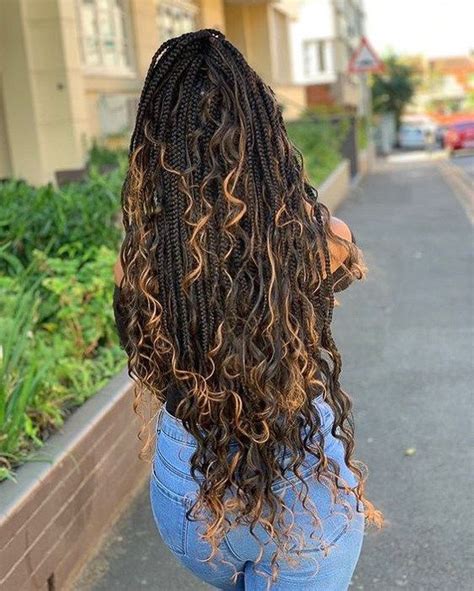 Medium Hair Braids Braids With Curls Boho Braids Medium Hair Styles