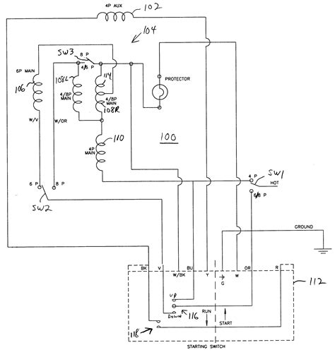 Wiring diagrams w bulletin 609u. 6 Lead Single Phase Motor Wiring Diagram | Wiring Diagram