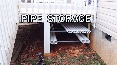 The Best Pvc Pipe Storage I Have Ever Built Youtube