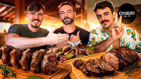 Hora Comendo Na Churrascaria Sem Edi O I Matuto Youtube