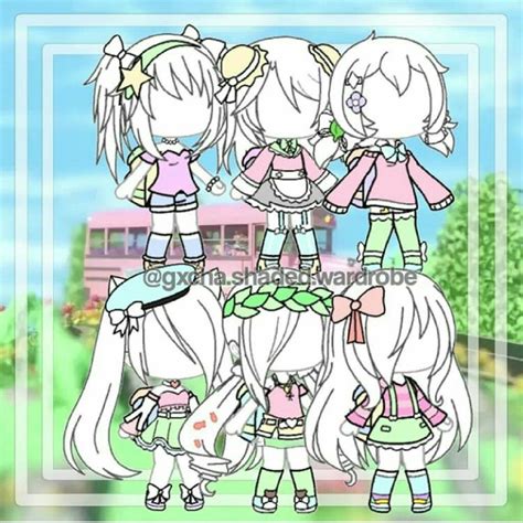 ⭐ gacha outfits ⭐ character outfits anime outfits club outfits