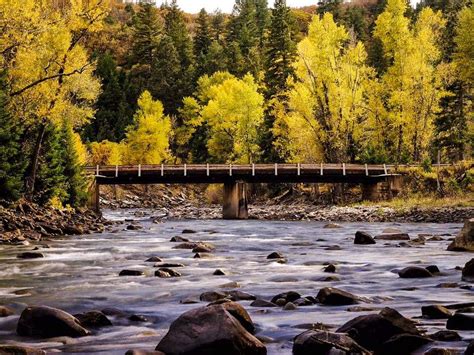 Crystal River In The Fall Colorado By Rick Louie 🍂🇺🇸 Photography