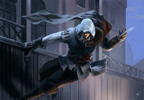 Assassins Creed 2 Ezio By Izaskun On Deviantart