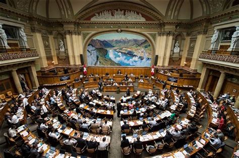 Swiss Voters Elect Parliament Polls Predict Rightward Tilt The
