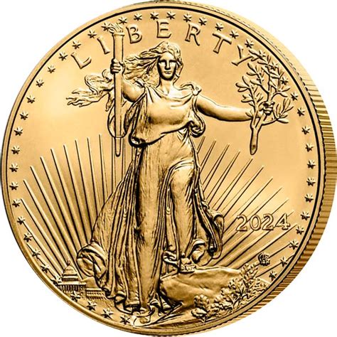 110 Unze Gold Usa American Eagle 2024 Münzenversandhaus Reppa Gmbh