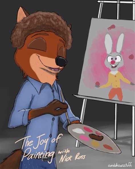 Art Of The Day 412 The Many Faces Of Nick Wilde Zootopia News Network