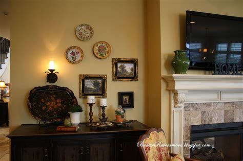 This neutral vignette below is flanked by a bright green cactus. Beaux R'eves: Company's Coming! | Home decor, Home, Cream ...