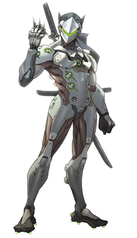 Genji Concept Art Overwatch Art Gallery