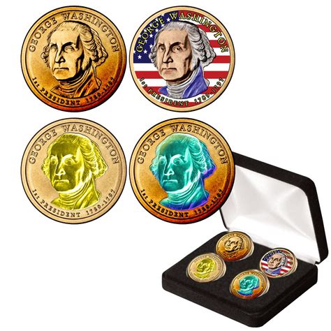 Presidential Dollar Enhanced Type Set