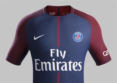 Paris Saint Germain Home Kit 2017 18 Nike News