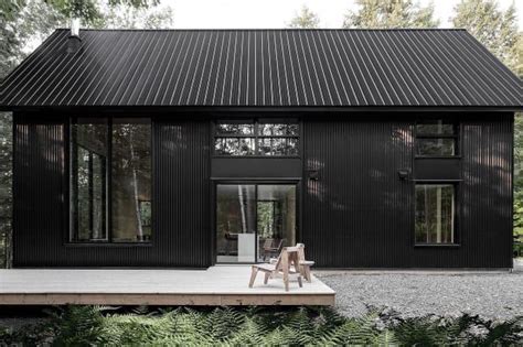 This All Black Cottage Will Have You Pining To Live In The