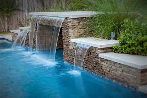 Diy water feature ideas will help you create your own waterfall oasis. Image result for modern grotto pool | Modern pools, Pool ...