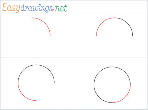 How To Draw A Circle Step By Step 4 Easy Phase