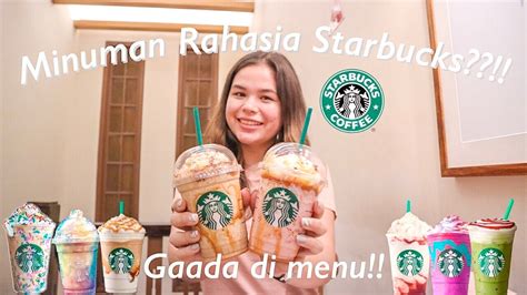 Trying Starbucks Barista S Secret Menu Indonesia Sasa Nielsen Youtube
