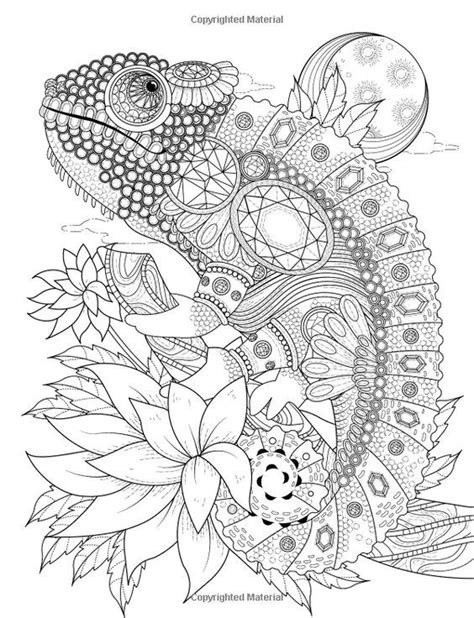 Mosaic Animal Coloring Pages