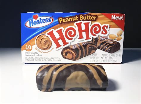 Review X2 Hostess Peanut Butter Hohos And Hostess Chocolate Peanut Butter Twinkies Junk Banter